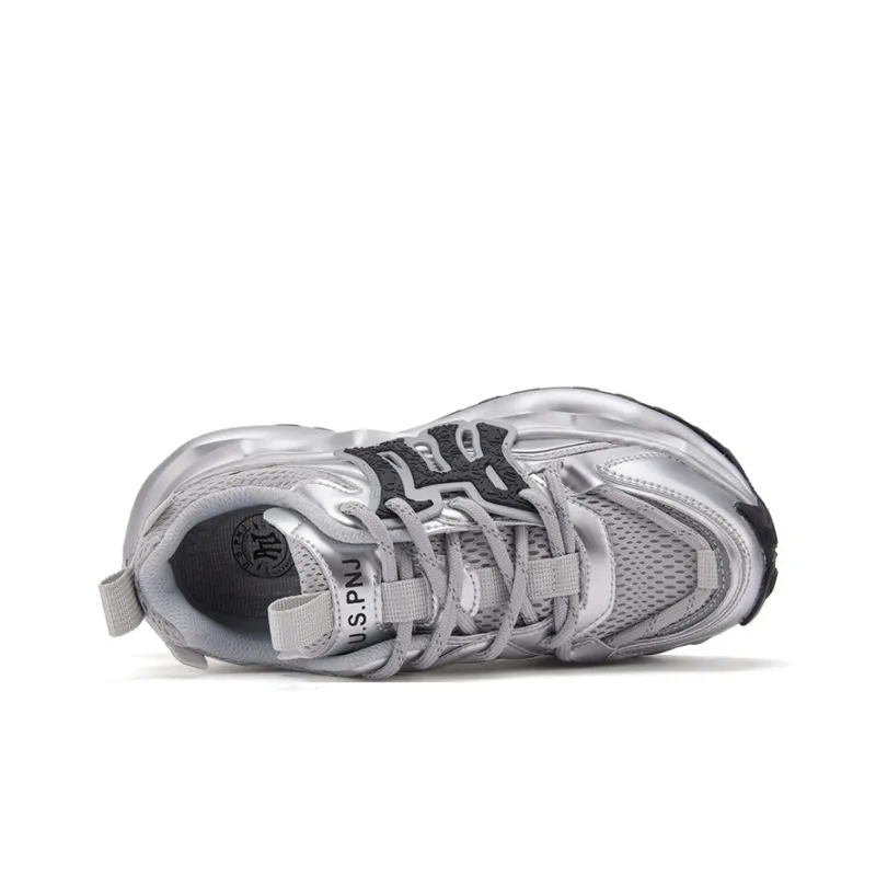Pnj Slip Resistant, Abrasion Resistant, Breathable Coverage Low Top Chunky Sneakers Unisex-7