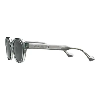 GUCCI Injection Molded Irregular Shape Sunglasses Men's Gray