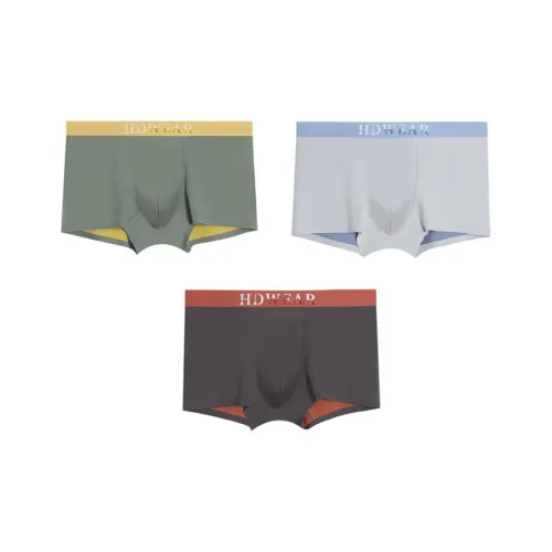 Red Bean Underpants Men's 3 Pack