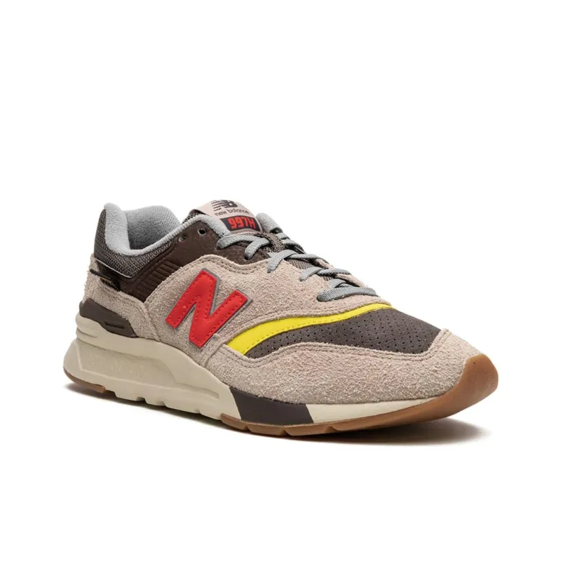 New Balance NB 997 Anti Slip Wear Resistant Low Top Casual Shoes Men's Brown Black-2