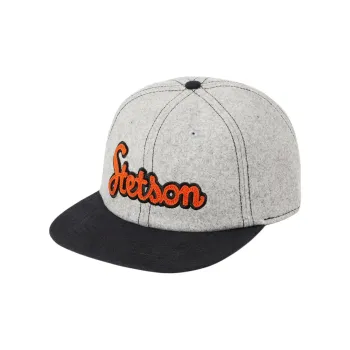 STETSON Wool Baseball Caps Unisex Gray