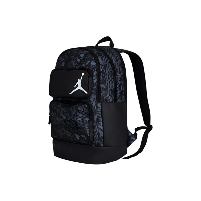Jordan Polyester Backpack Regular Unisex Jet Black-1