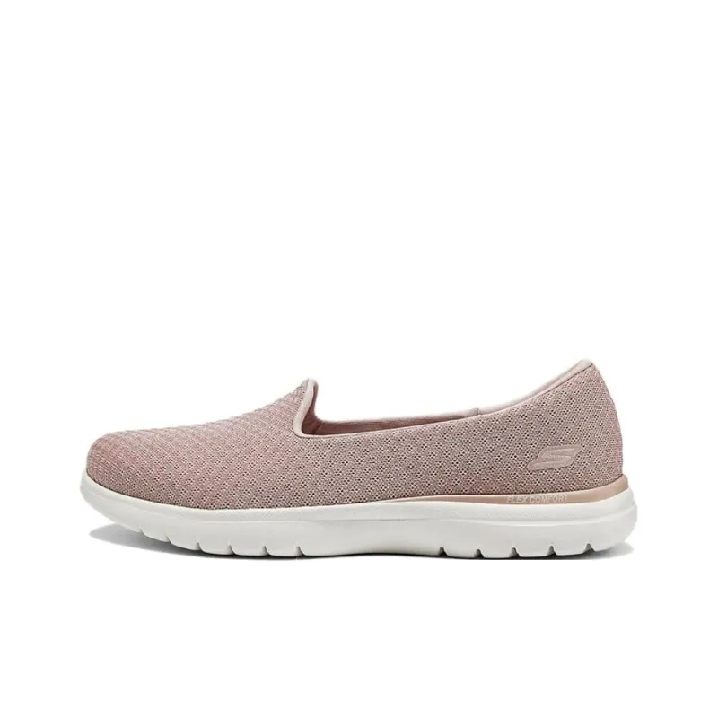 Skechers ON THE GO Breathable And Lightweight Low Top Casual Shoes Women's Pale Dogwood-0