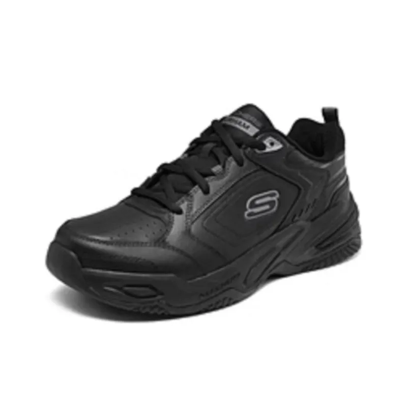 Skechers SPORT MENS Anti Slip Wear Resistant Low Top Casual Shoes Men's Black-2