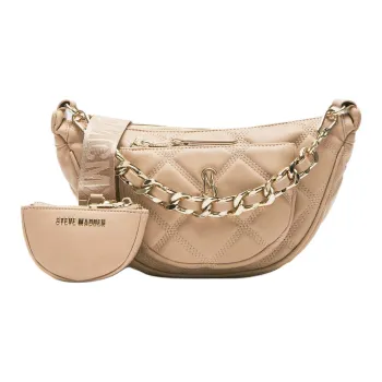 STEVE MADDEN Synthetic Material Portable Crossbody Bag Shoulder Bag Women's Tan