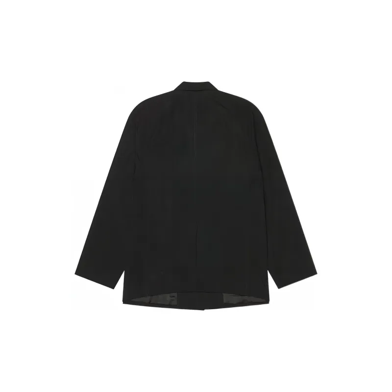 Balenciaga Buttoned Twill Blazer-1