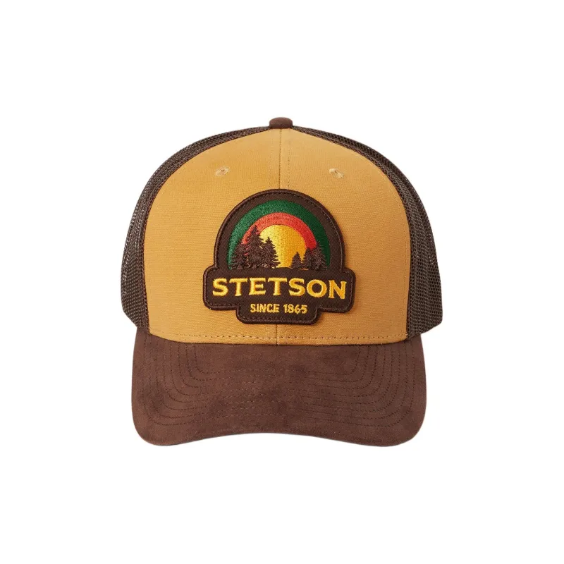 STETSON Cotton Baseball Caps Unisex Tawny-1