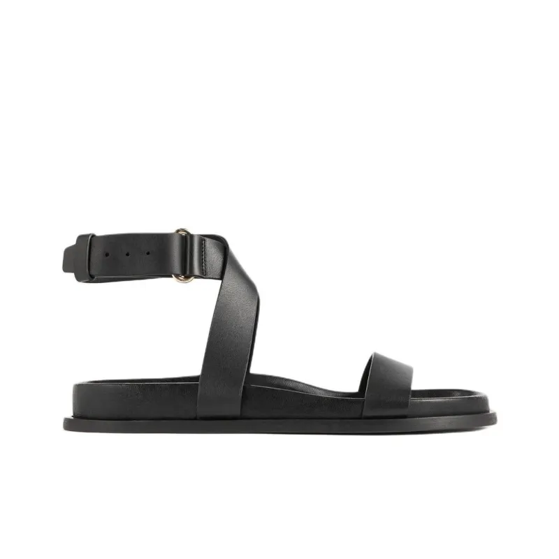 TOTEME One Strap Sandals Women's Black-1