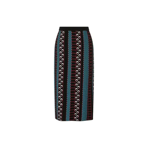 DVF Casual Long Skirts Women's Blue