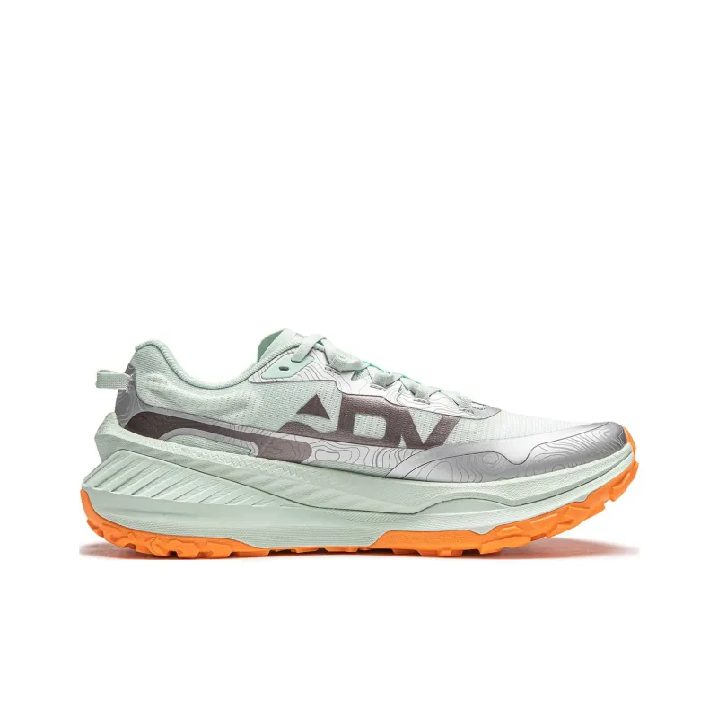 LINING Running Shoes Men Low Top Ice Cream Green/Silver-1