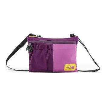 THE NORTH FACE Recycled Nylon Crossbody Bag, Shoulder Bag Unisex Purple & Pink