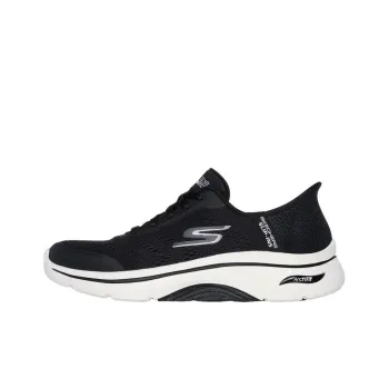 Skechers Go Walk Arch Fit Anti-Slip Wear-Resistant Low-Top Casual Running Shoes Women's Black