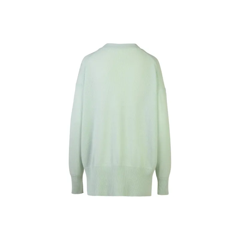 JIL SANDER V Neck Knitted Cardigan-1