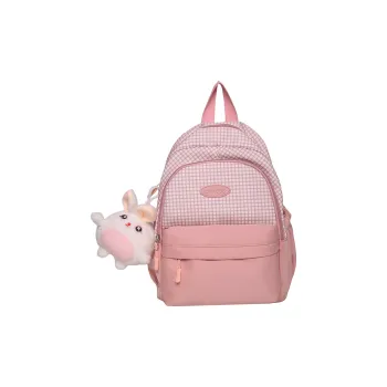 Cwatcun Nylon Backpack Women's Pink/Blue/Black/Yellow/Purple