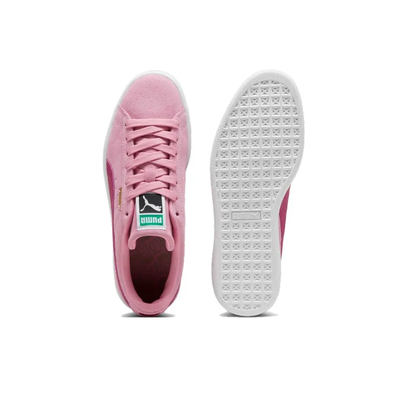 PUMA Slip Resistant Low Top Skateboard Shoes Unisex Pink-3
