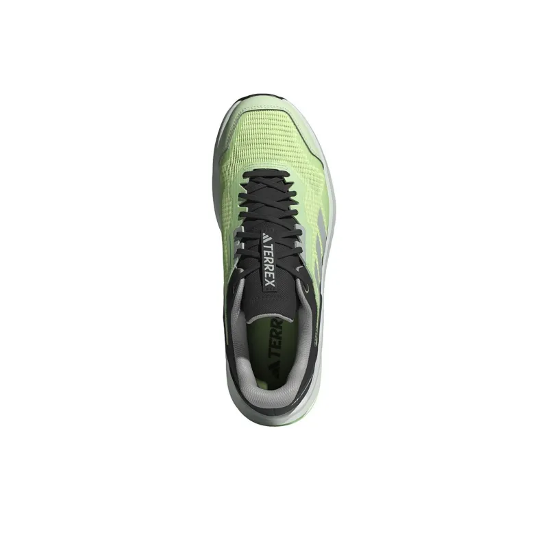Adidas Terrex Trail Rider Anti-Slip Wear-Resistant Low-Top Trail Running Running Shoes Men's Green Black-2