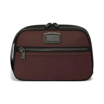 TUMI Alpha Bravo Nylon Storage Bag Unisex Dark Red