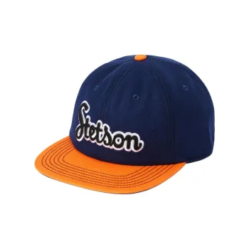 STETSON Polyester Baseball Caps Unisex Marine Blue