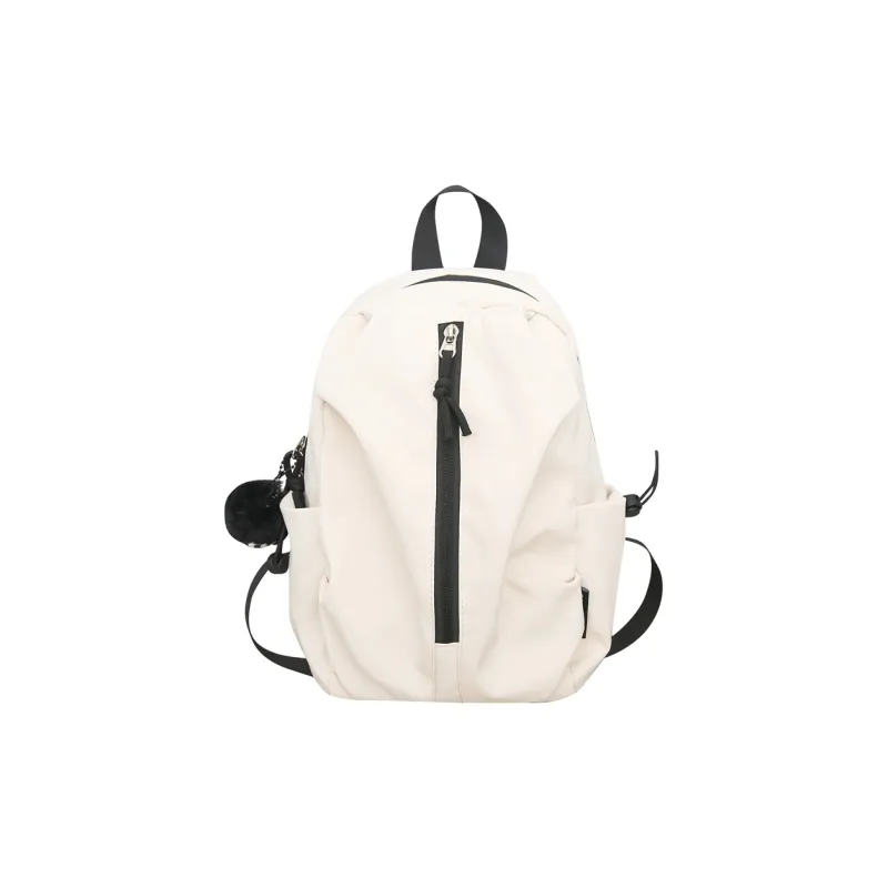 KAKAXI Nylon Backpack Regular Unisex Black/White/Pink/Red/Green-5
