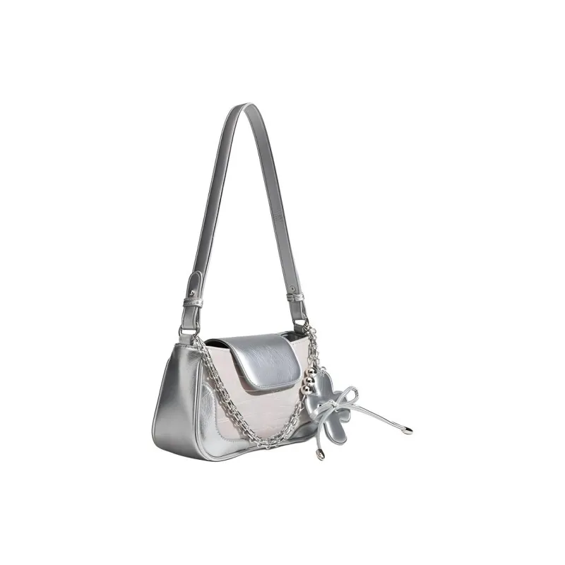 TTaG．baG PU Shoulder Bag Regular Women's Pink-2
