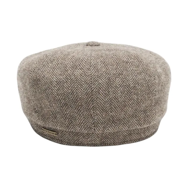 STETSON Wool Cotton Polyamide Blend Berets Unisex Gray-2