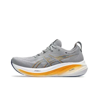 Asics GEL NIMBUS 26 Slip Resistant, Abrasion Resistant, Breathable, Cushioning Low Top Casual Running Shoes Men's Gray