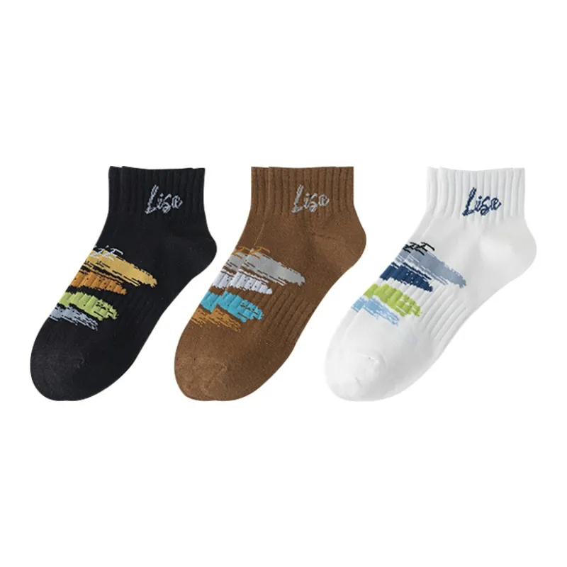 Caramella Ankle Socks Unisex 3 Pack-0
