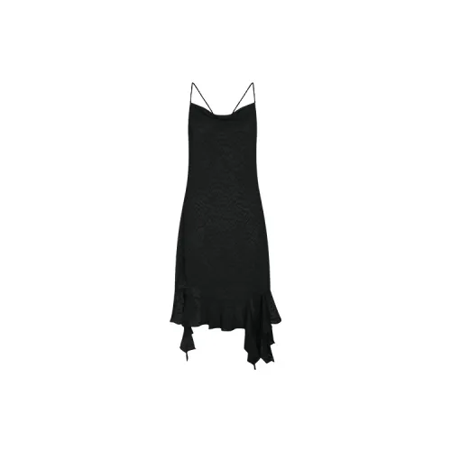 URBAN REVIVO Sleeveless Dresses Women's Jet Black