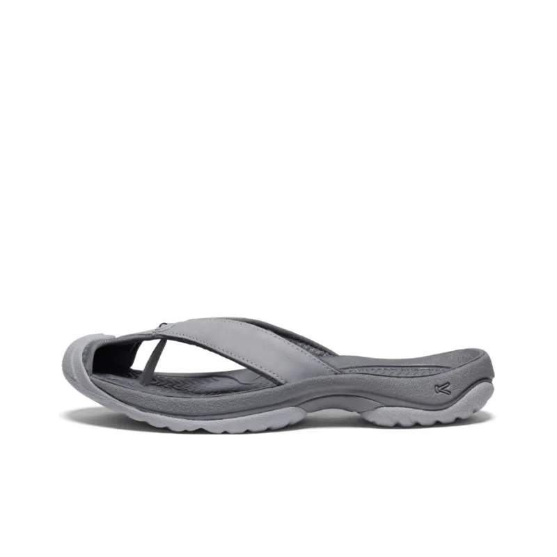 KEEN Waimea H2 Abrasion Resistant Flip Flops Women's Gray-0