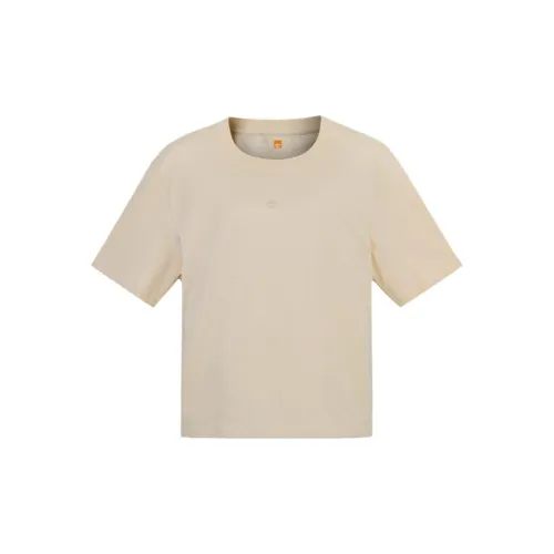 Timberland T-Shirts Women's Light Brown