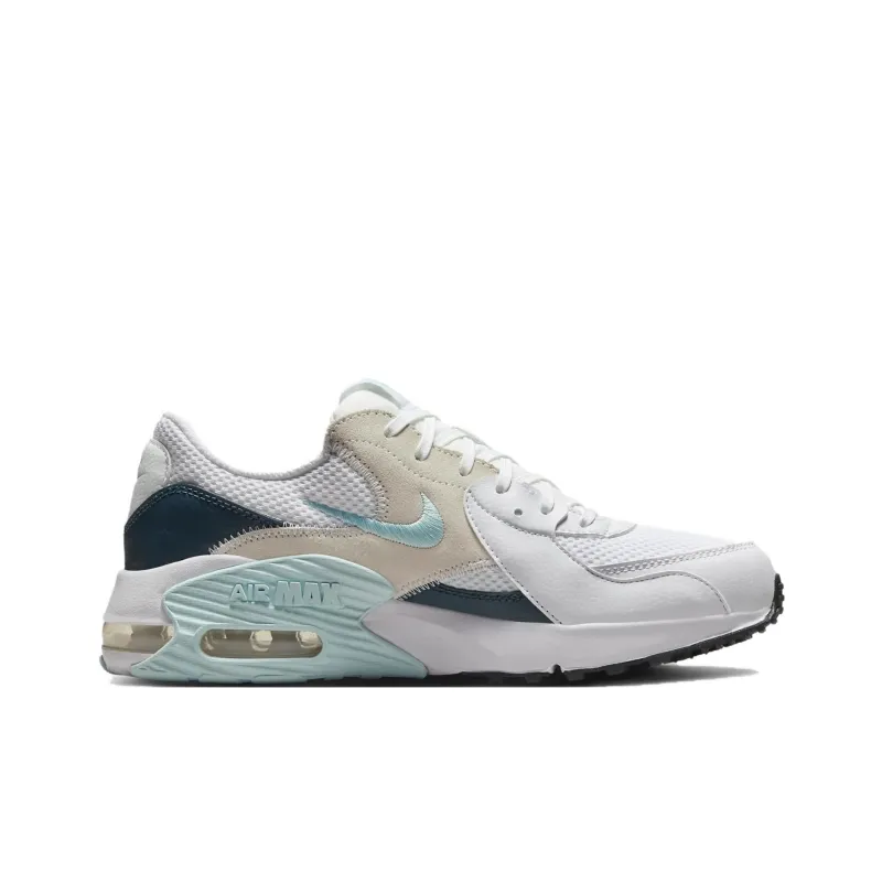 Nike Air Max Excee Slip Resistant, Abrasion Resistant, Breathable Low Top Casual Shoes Women's White-1