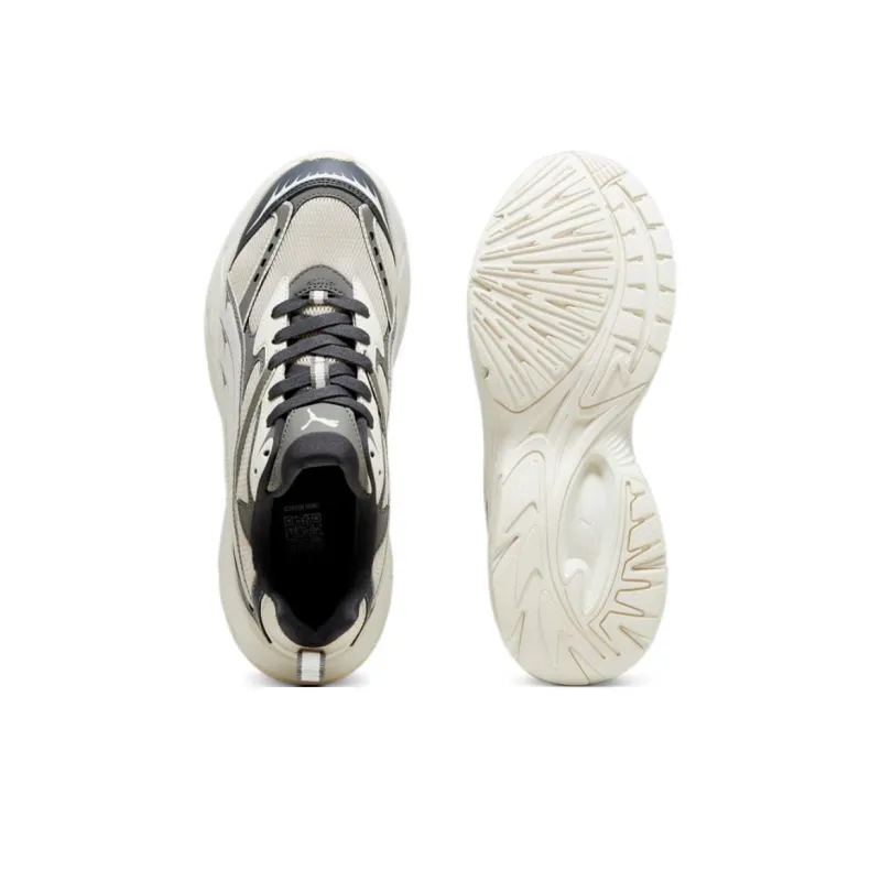 PUMA Morphic Anti Slip Wear Resistant Low Top Casual Shoes Unisex Ecru-4