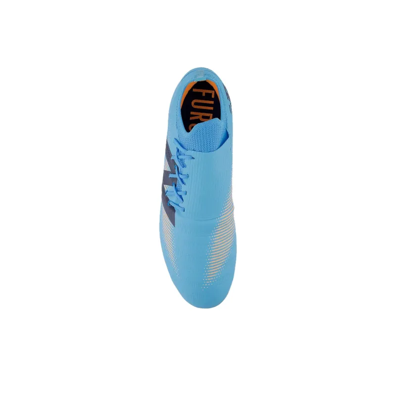 New Balance Furon V7 Anti Slip Wear Resistant Soccer Shoes Unisex Blue-3