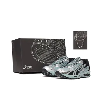Asics GEL Nimbus 10.1 Cushioning Anti Slip And Wear Resistant Low Top Casual Running Shoes Unisex Cyan Black