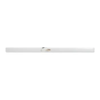 Furla Logo Design Smooth Buckle Leather Metal Leather Belts Women's White