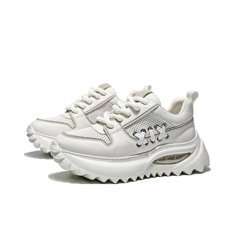 JANE HARLOW Breathable Lightweight Height Increasing Low Top Chunky Sneakers Unisex-7