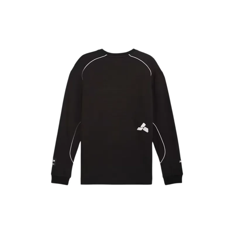 PUMA BMW M Motorsport SS24 Statement Long Sleeve Tee T-Shirt Men's Black-1