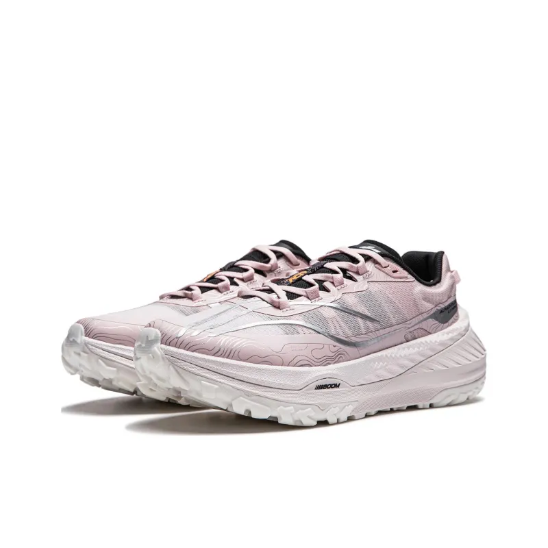 LiNing Dilu Cushioning Anti Slip And Wear Resistant Support Rebound Low Top Running Shoes Women's Gray-2