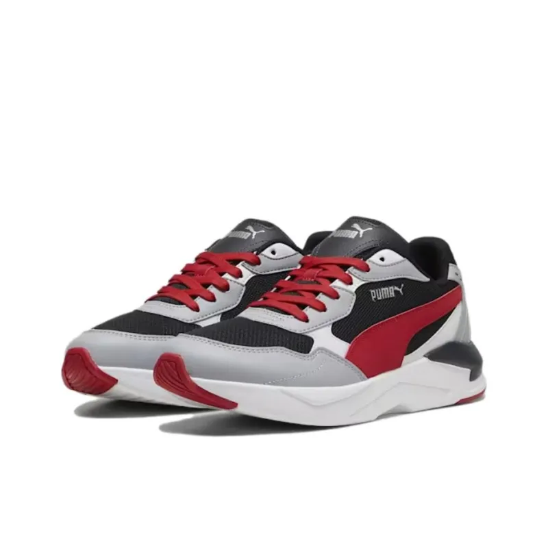 PUMA X-Ray Speed Anti-Slip Wear-Resistant Low-Top Training Shoes Unisex Red-2