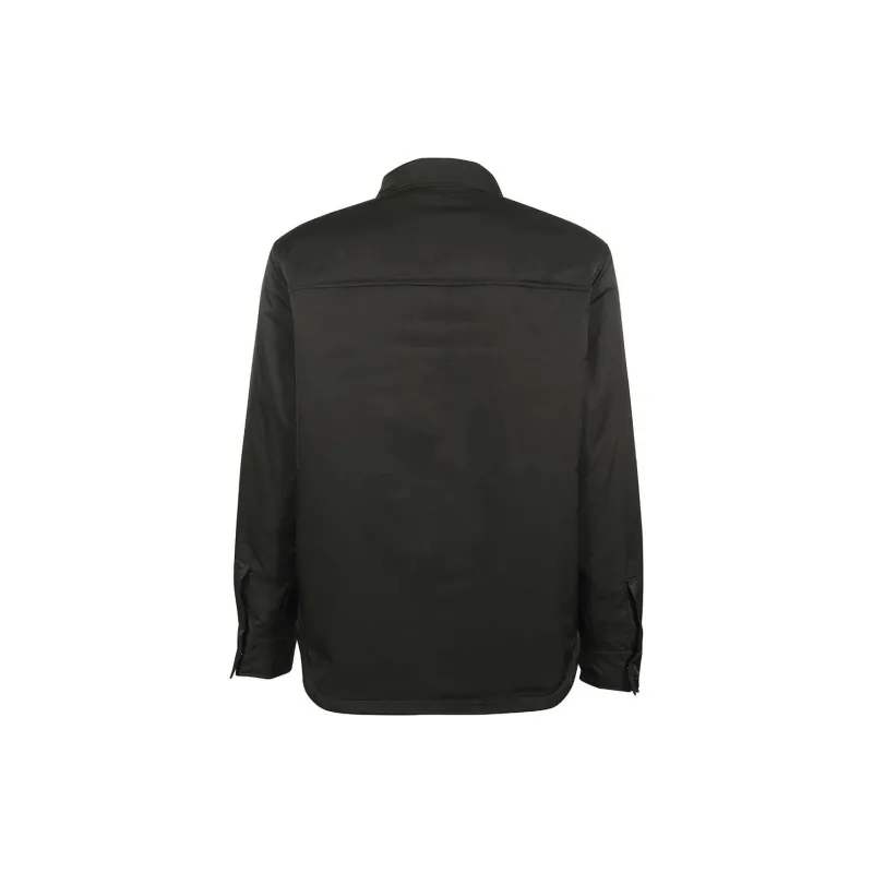 EMPORIO ARMANI Logo patch Shirt jacket-1