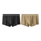 A Set-Minimalist Style Color Block-Black+Ginger Yellow