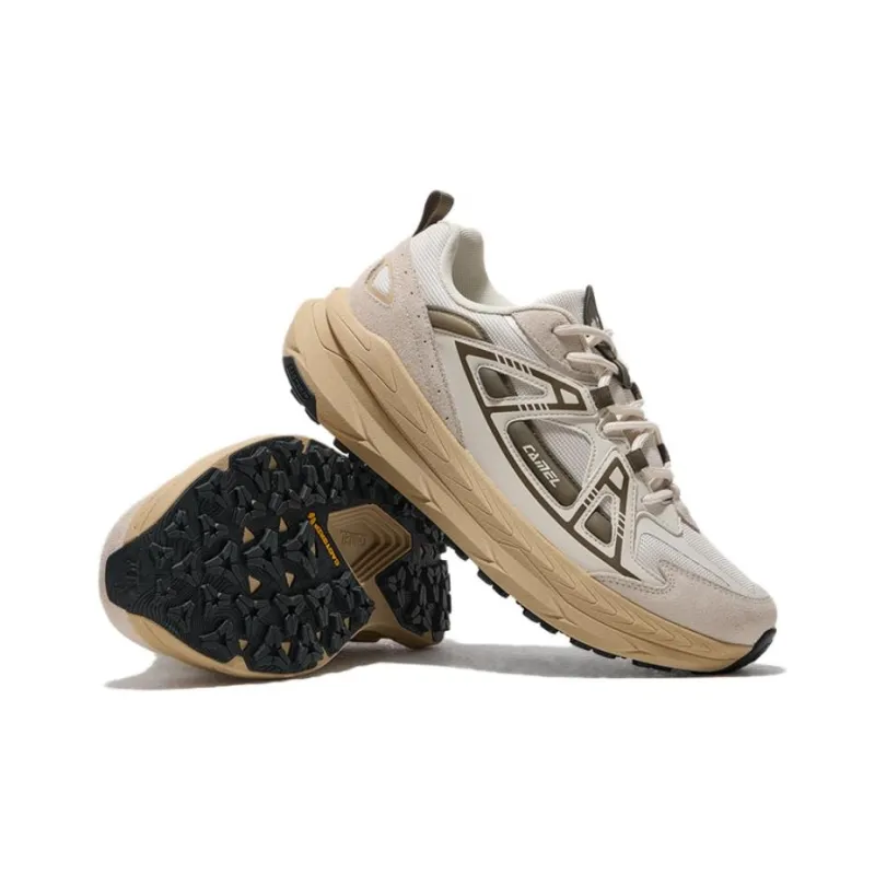 CAMEL Cushioning Height Increasing Wear-Resistant Breathable Slip-Resistant Low-Top Running Shoes Men's-2