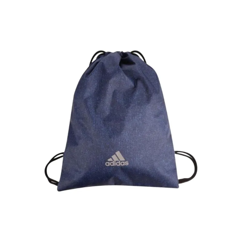 Adidas Linen Drawstring Bag Backpack Regular Unisex Marine Blue-1