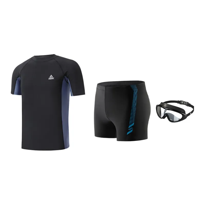 PEAK Swimming Sets Polyester Spandex Polyamide Hot Spring Men's-7