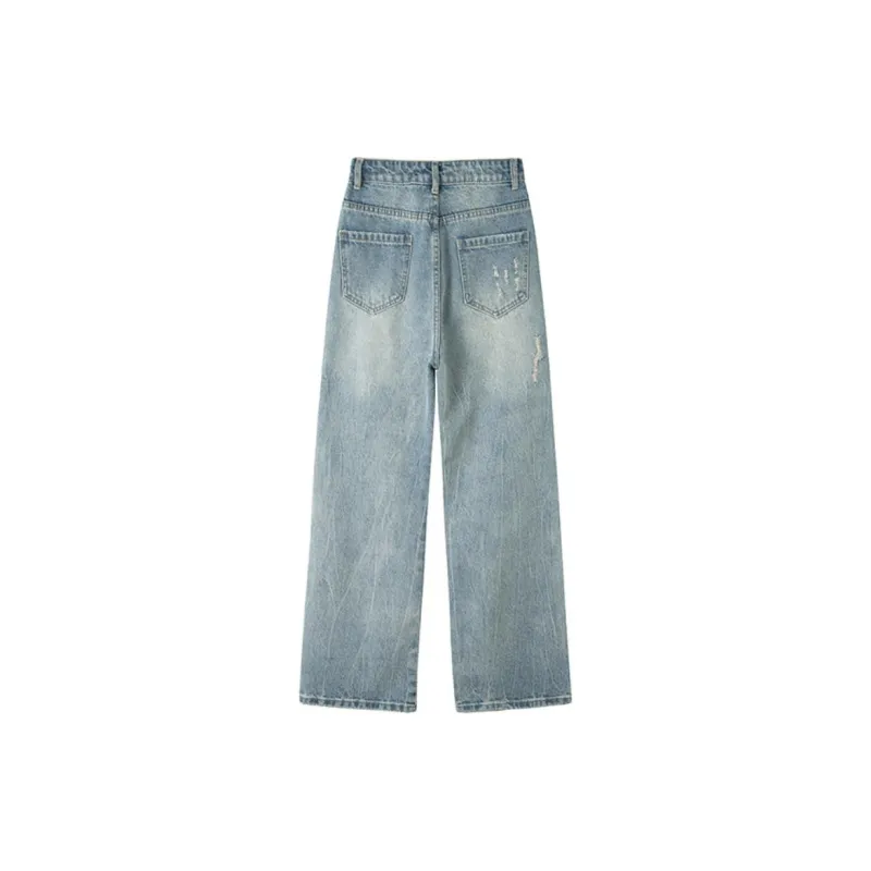Kazakhstan Jeans Women's Vintage Blue-1