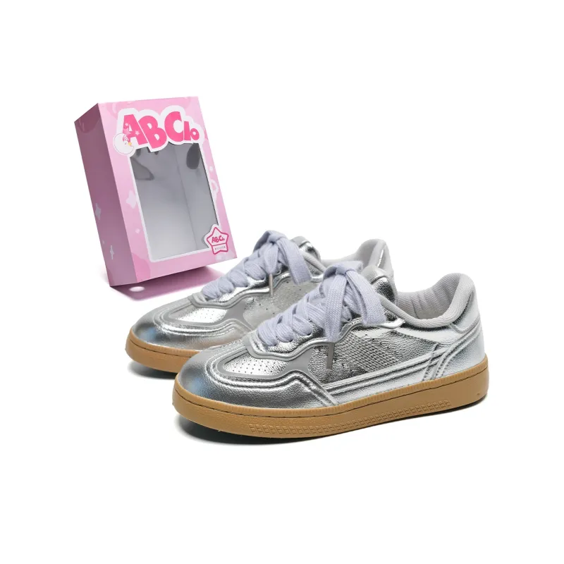 ABCIO Anti-Slip And Wear-Resistant Support Height Increasing Low-Top Skateboard Shoes Box Included Women's-8