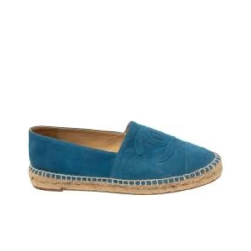 CHANEL Espadrilles Women's Blue-1