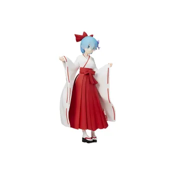 SEGA Rem Sega, Zero Starting Life In Another World Re 0 Rem, Shrine Maiden Outfit Bonus Gifts 25cm