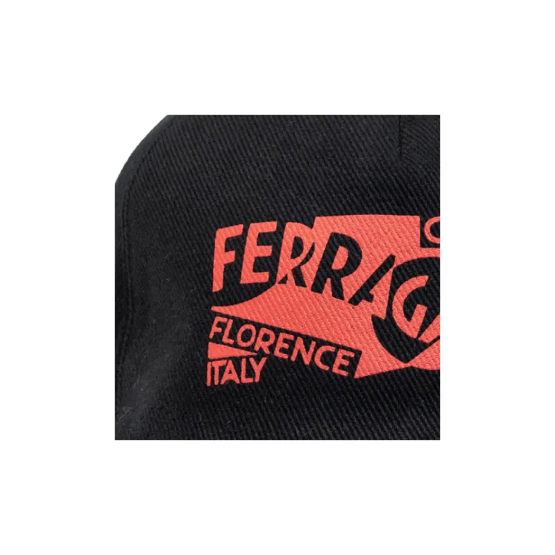 Ferragamo Logo Printed Baseball Cap-2