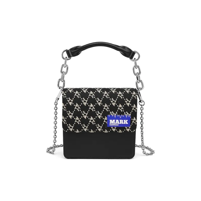 FAIRWHALE Fabric One Shoulder Handbags Large Size Women's Black-0